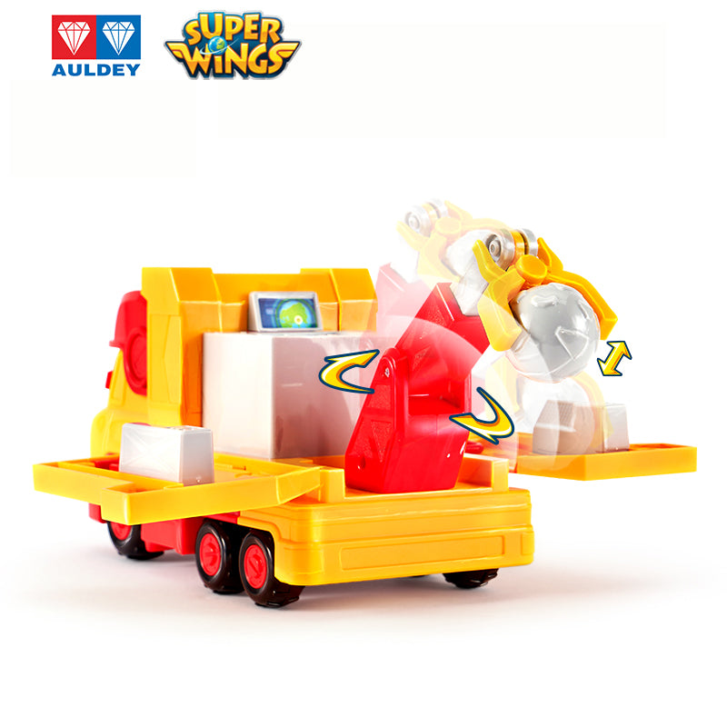 Super Wings Season 3 Build-It-Buddies Playset REMI, Mini DONNIE Included