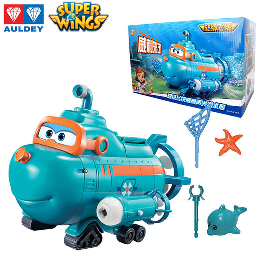 Super Wings Season 3 Submarine Willy with Sound Light Music