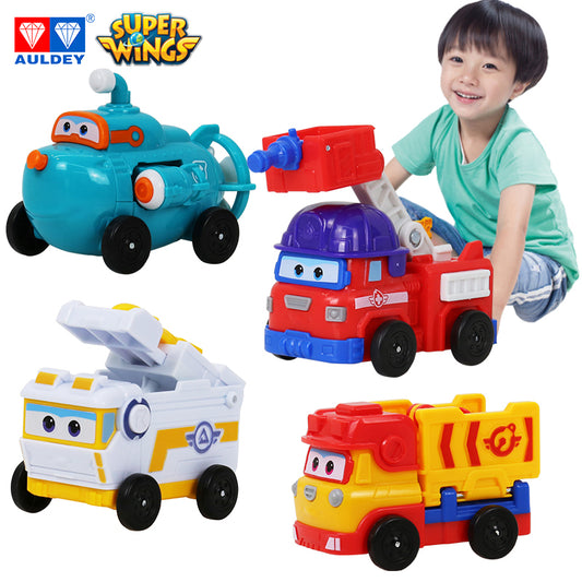 Super Wings Season 3 Mini Team Vehicles Transforming Toy WILLY/SPARKY/REMI/ROVER