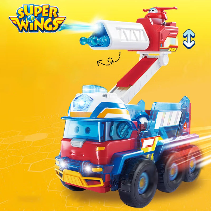 Super Wings Season 6 Fire Truck SPARKY with Sound Light